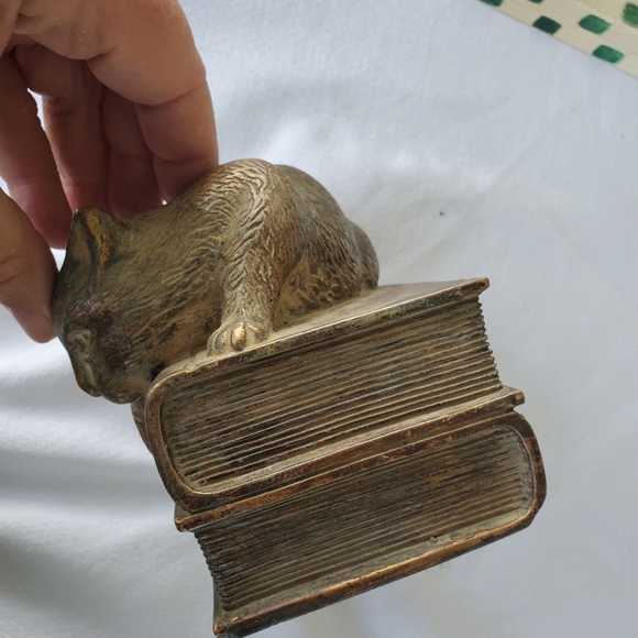 Cat bookend weight - Picture 10 of 12